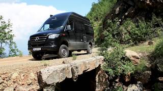 Albanien mit dem Allradwohnmobil erkunden  Schotter statt Asphalt mit dem HYMERCAR Grand Canyon S [upl. by Agnizn528]