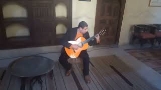 Evocation by Yahya Fahmys Alhambra 4P Flamenco guitar [upl. by Orhtej]