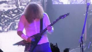 Megadeth quotHigh Speed Dirtquot Rapids Theater Niagara Falls NY November 17 2012 [upl. by Nnylakcaj]