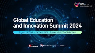 LIVE🔴 TV CHOSUNMINISTRY OF EDUCATION Global Education and Innovation Summit 2024 [upl. by Kelly]