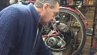 Cyclemaster Rudge Whitworth 1951 Video 001 [upl. by Niletac]