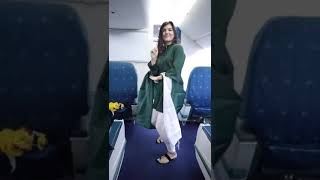 PIA Air Hostess On 14 August [upl. by Elohcan137]