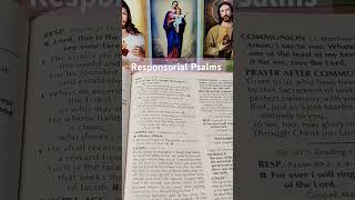 Responsorial Psalms Nov 11 dailymass Catholic [upl. by Shaughnessy]