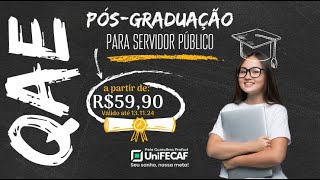 PósGraduação para Servidor Público do QAE [upl. by Bryant158]