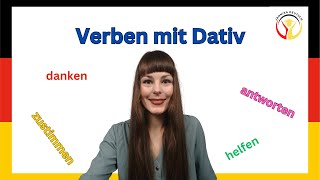 German class  Verben mit Dativ [upl. by Teiv]