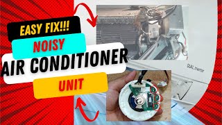 DIY  How to fix and replace AC fan motor bearings [upl. by Aidua361]