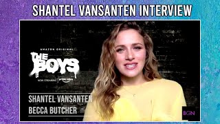 Shantel VanSanten as Becca Butcher in The Boys  BGN Interview [upl. by Dittman]