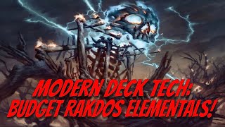 Modern Deck Tech Budget Rakdos Elementals [upl. by Adialeda343]