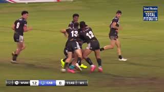 U16 Div 1 MOTR Highlights  Round 12  Wentworthville United v Cabramatta [upl. by Slaohcin]