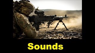 Machine Gun Sound Effects All Sounds [upl. by Hairym]