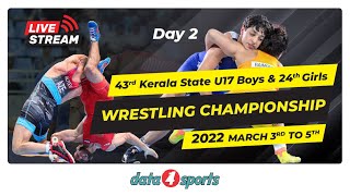 43rd Kerala State U17 Boys Wrestling Championship  Kerala Wrestling Association  Kannur  Day 02 [upl. by Tdnarb]