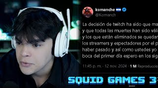 TWITCH NO REINICIARA LOS SQUID CRAFT GAMES 3 squidcraftgames3 [upl. by Cutcliffe]