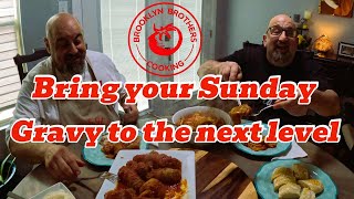 Grandmas Pork Skin Braciole Recipe – In Sunday Gravy [upl. by Jepum]