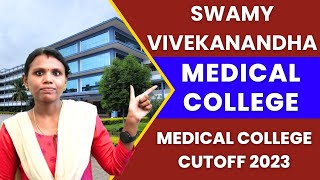 SWAMY VIVEKANANDHA MEDICAL COLLEGE tiruchengode cutoff 2023 neet2024 neet mbbs medical shorts [upl. by Acira988]