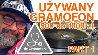 dr Gramofon odc 12  Jaki kupić używany gramofon za 5001000 zł [upl. by Yrret]