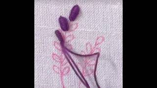 Embroidery Tutorial 3D Floral Pattern Embroidery Tutorial Embroidery 3DArt FloralDesign [upl. by Ansley]