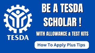 TESDA Scholarship  Paano Mag Apply At Pumili Ng Course [upl. by Adelheid]