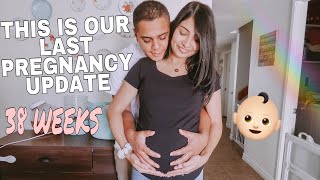 THIS IS OUR LAST PREGNANCY UPDATE  38 WEEKS PREGNANT [upl. by Platto]