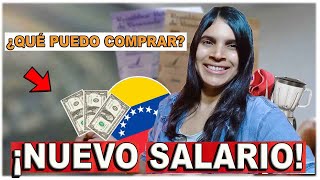 ¿Qué podemos comprar con el SALARIO quotMÍNIMOquot de Venezuela [upl. by Annuahsal]