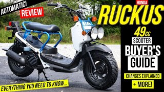 New Honda Ruckus Review  Best Scooter to Buy for Saving  at the Gas Pump [upl. by Yrag]