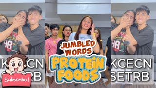 GUESS THE PROTEIN FOODS JUMBLED WORDS [upl. by Torosian]