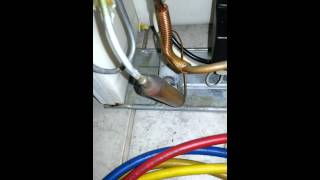 HOW to recharge a Refrigerator 1 [upl. by Esdras69]