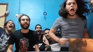 EPIC GROUP REACTION to Game Of Thrones S07E06  Beyond The Wall [upl. by Nanah380]