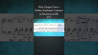 How Chopin Uses a Perfect Authentic Cadence pt 1  How Composers Use Series musictheory chopin [upl. by Atilef100]