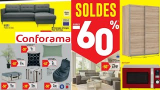 Catalogue Conforama du 30 juin au 27 Juillet 2021  SOLDES [upl. by Tireb]