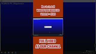 How to install WABCO TOOLBOX PLUS 14020  ECAS  OBDService [upl. by Waring]