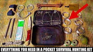 Pocket Survival Hunting Kit Everything You Need to Hunt Trap and Fish [upl. by Cesaria648]