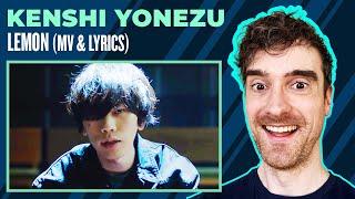 Kenshi Yonezu 米津玄師  Lemon MV amp Lyrics Composer Reaction amp Analysis  So much personality [upl. by Nyleikcaj]