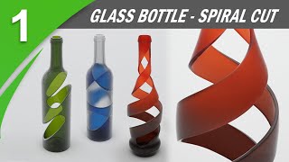 How to cut a glass bottle  8 VIDEO SERIES [upl. by Acissaj906]