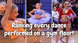 Ranking every Dance Moms dance performed on a gym floor [upl. by Noedig]