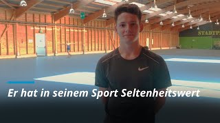 Er hat in seinem Sport Seltenheitswert [upl. by Neih]