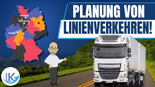 Linienverkehre im Sammelgut Alles über Oneway Rundlauf und Begegnungsverkehr [upl. by Aniretake]