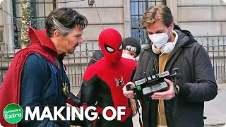 SPIDERMAN NO WAY HOME 2021  Behind the Scenes amp Bloopers of Tom Holland Marvel Movie [upl. by Ariuqahs287]