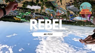 Rebel 4K POV  Gumbuya World Victoria Australia  OnRide Point Of View [upl. by Millhon]