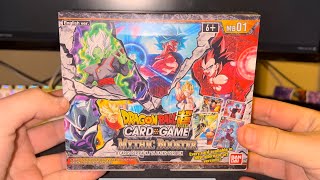 Dragon Ball Super TCG Mythic Booster Box Opening [upl. by Bocoj972]