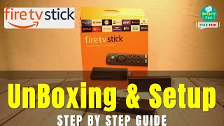 Unboxing amp Setup of Amazon Fire TV Stick 4KHD Complete Guide [upl. by Adrienne]