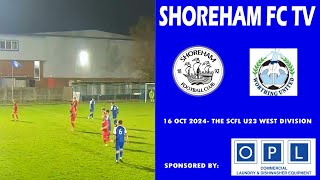 Shoreham FC U23 2 v 3 Worthing United U23 [upl. by Aninep]