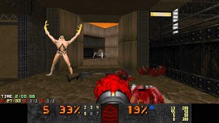 Doom 2  Misaligned Map 1 Disciplined Self Indulgence UVMax Blind Map Author myolden [upl. by Pufahl641]