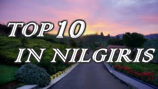 Top 10 Tourist Places In Nilgiris District  Ooty  TamilNadu [upl. by Jaimie]