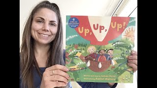 Up Up Up  Barefoot Books Sing Along  Story School with Sam [upl. by Ytirehc783]