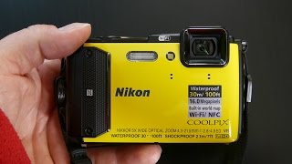 Nikon AW130 Waterproof Digital Camera Unboxed amp Initial Impressions [upl. by Kissner944]