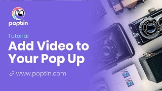 Video popup How to add a video to your pop up  Poptin [upl. by Atinehs]