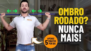 COMO MELHORAR O OMBRO RODADO EM 5 MINUTOS  Fisioprev Guilherme Stellbrink [upl. by Erreip]