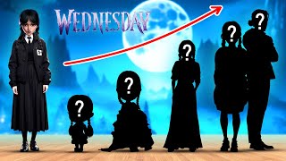 The Addams Family Wednesday Growing Up [upl. by Bekah]