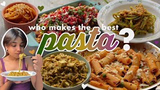 i rated your pasta recipes to find the best one 👑 [upl. by Ateuqram]