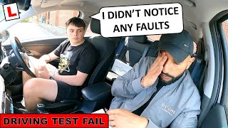 CONFIDENT Learner Driver Is SHOCKED He Failed His Driving Test [upl. by Guido]